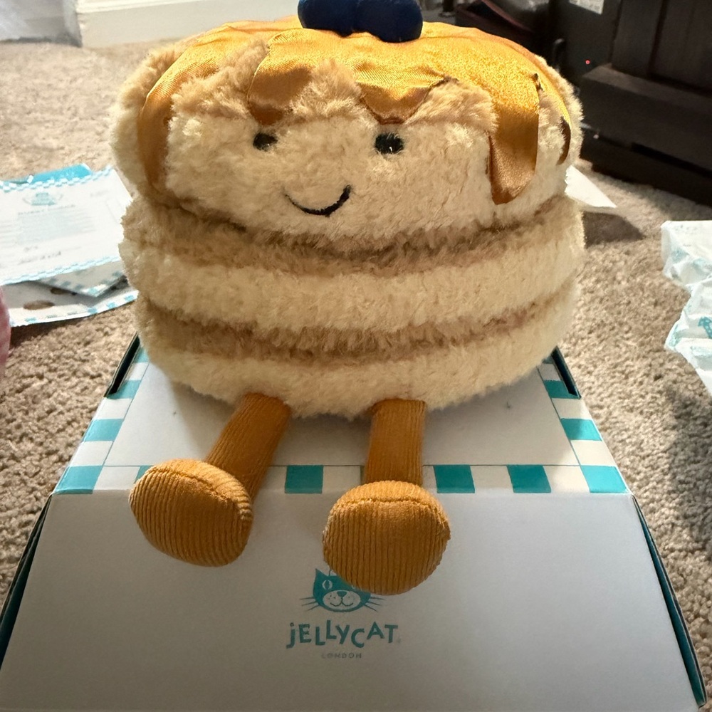 Jellycat NYC Fran Pancake Diner Plush